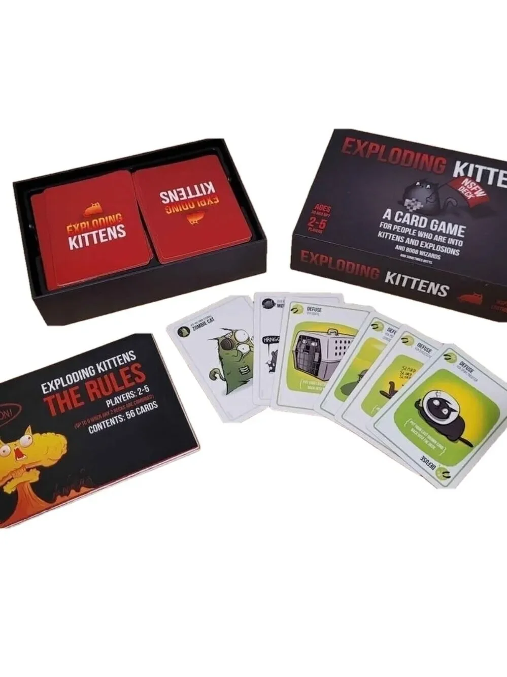 Exploding Kittens NSFW Card Game New - Picture 1 of 4
